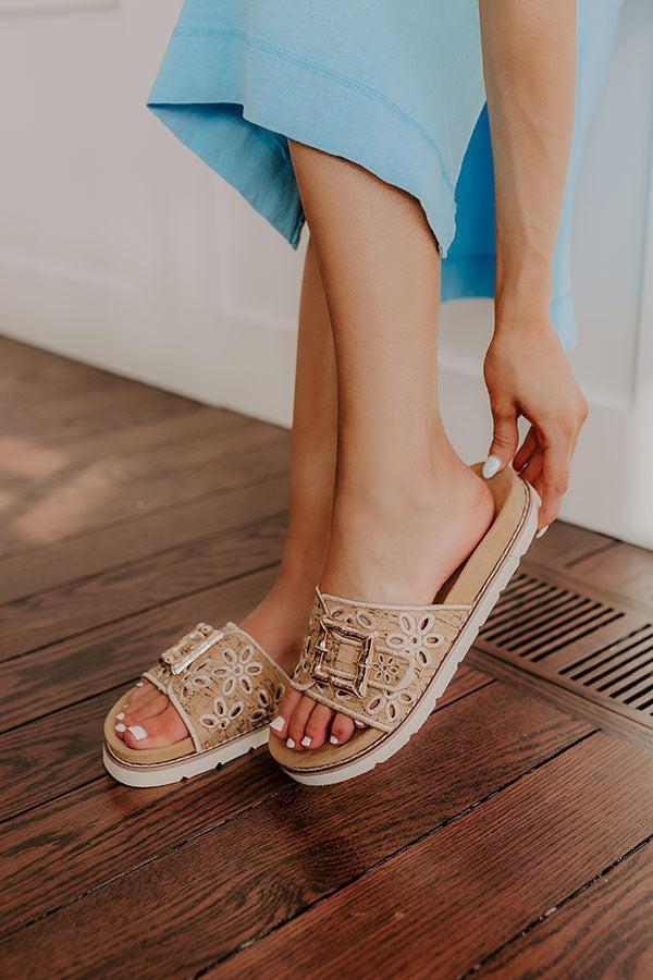 The Giselle Eyelet Sandal Product Image