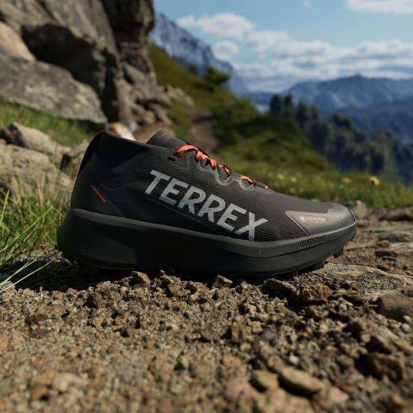 adidas Terrex Agravic GORE-TEX Trail Running Shoes Core Black 7.5 Mens Product Image