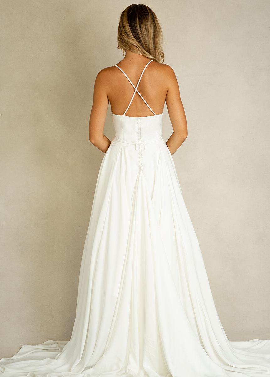 Raya Bridal Gown in Lily Female Product Image