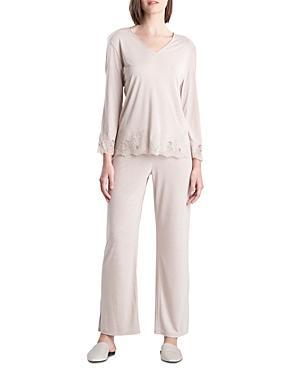 Natori Luxe Shangri-La Pajama Set Product Image