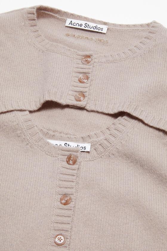 Knit tank top cardigan set Product Image