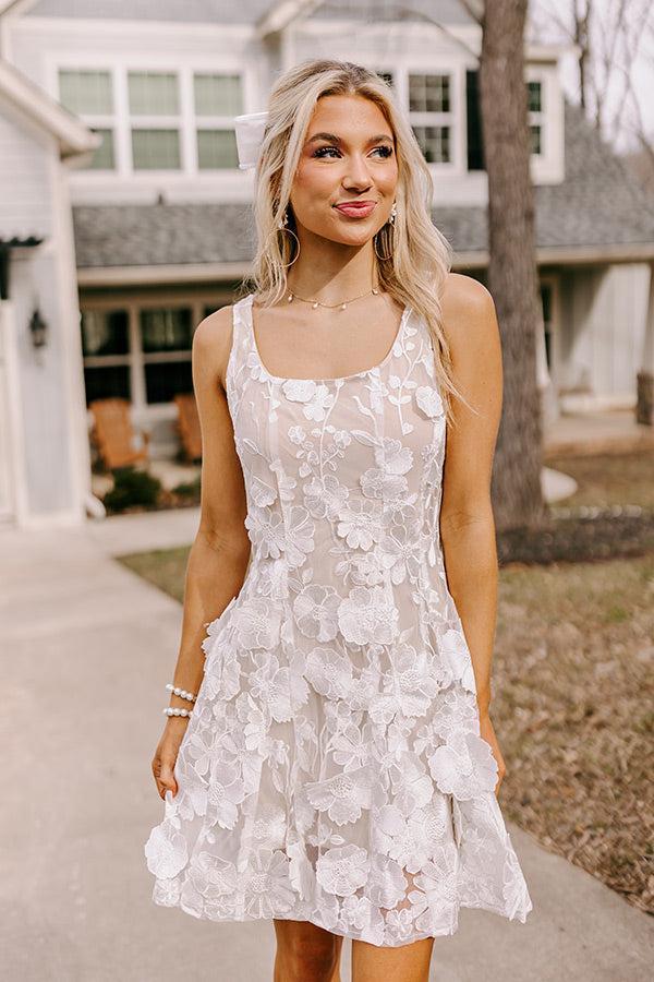 Endless Love Embroidered Mini Dress Product Image
