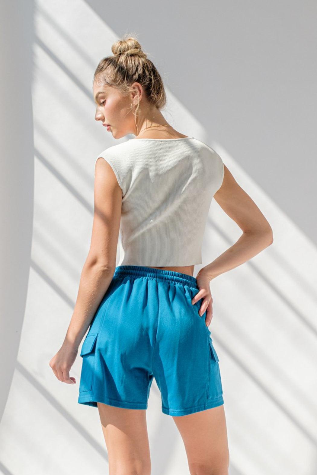 "Avery" Square Neck Ribbed Top Product Image