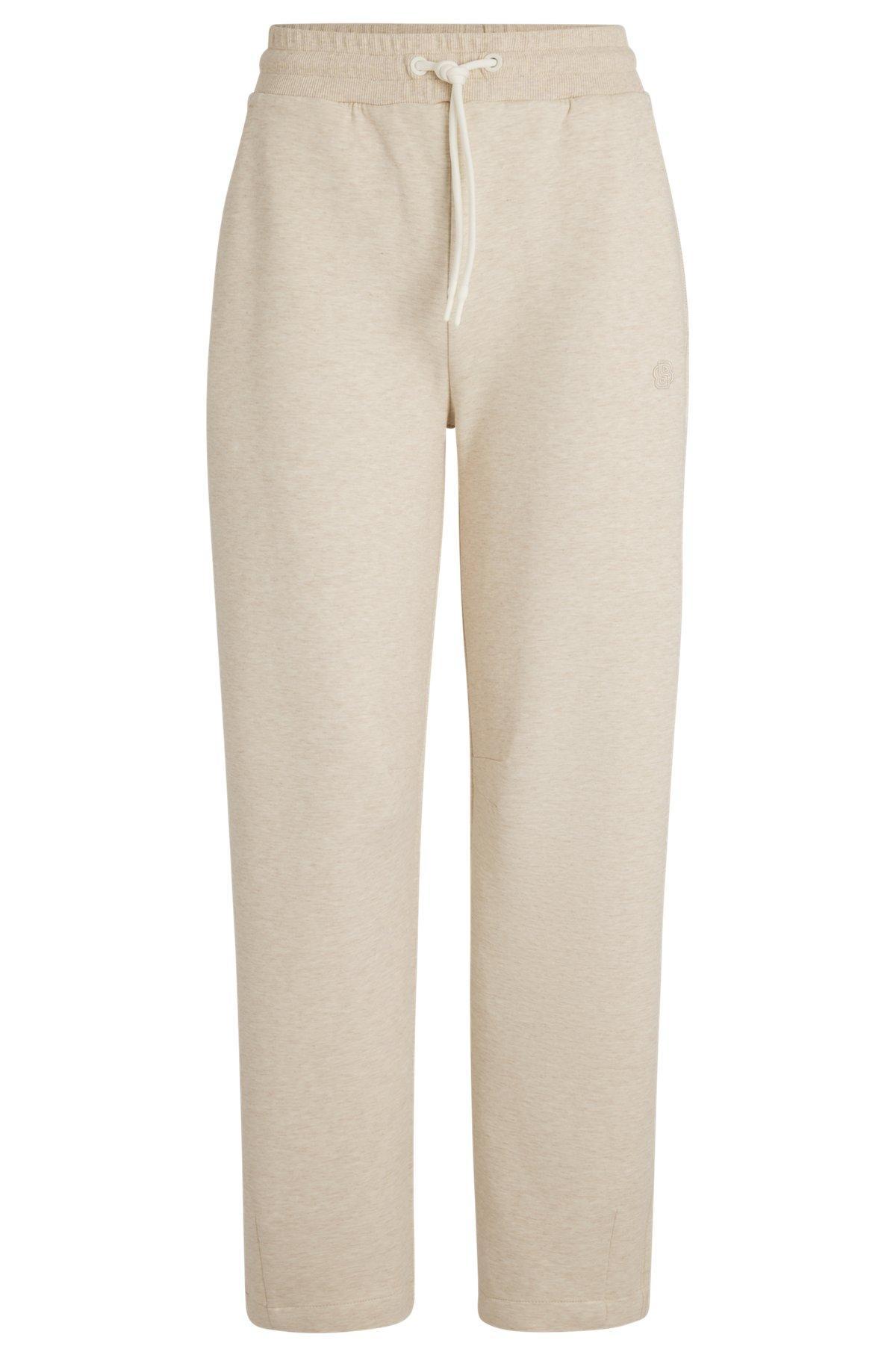 Cropped tracksuit bottoms with Double B monogram Product Image