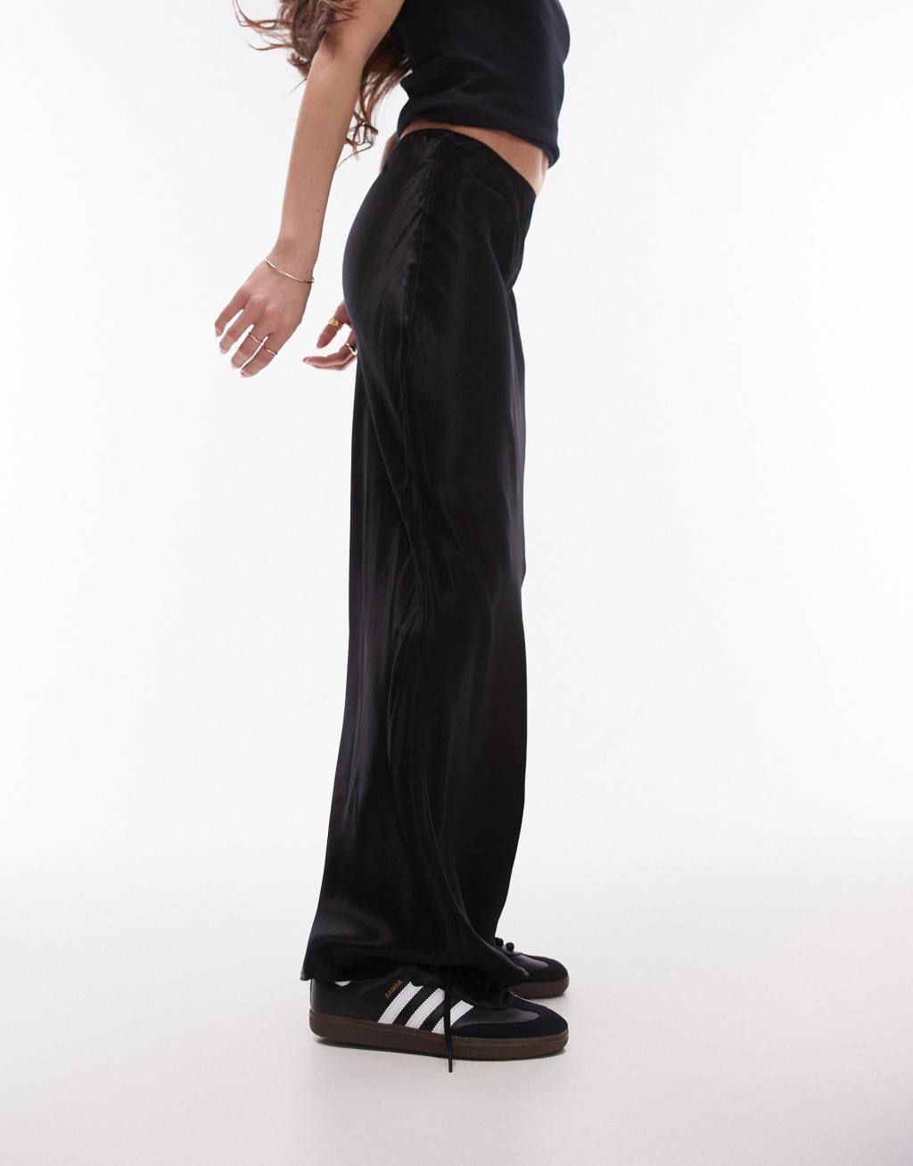 Topshop animal print maxi bias skirt Product Image