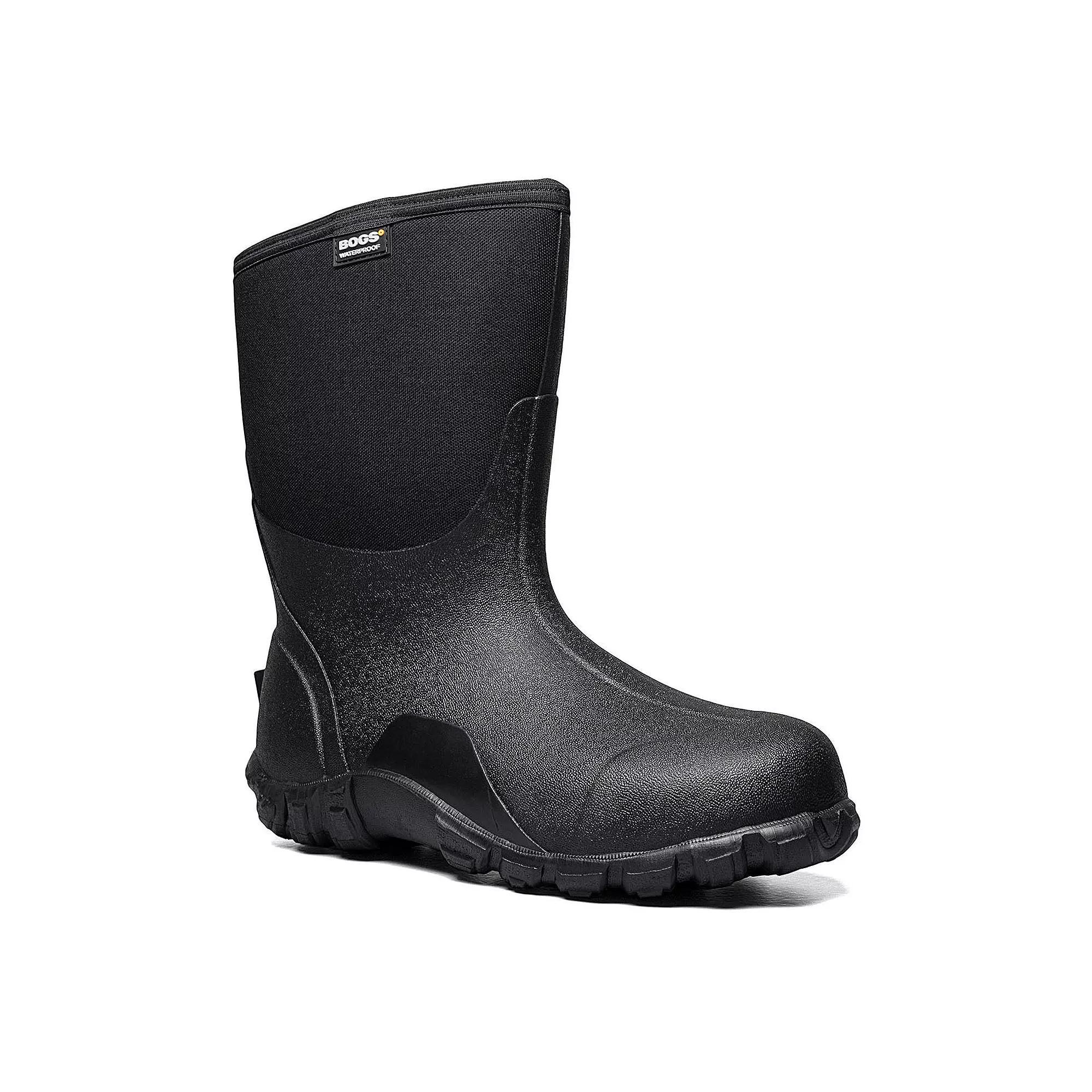 Bogs Classic Men's Mid Waterproof Boots, Size: 13, Black Product Image