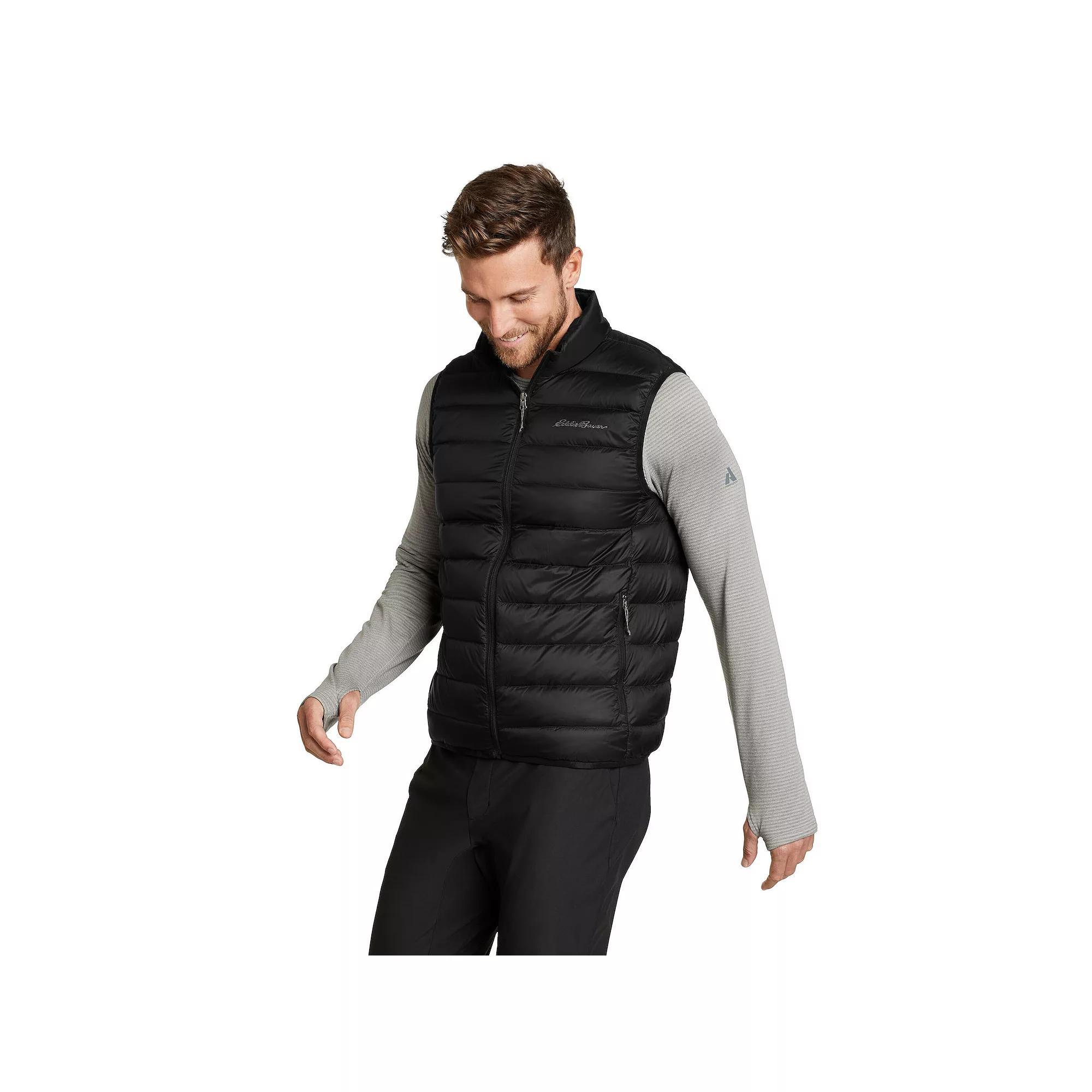 Men's Eddie Bauer Cirruslite Down Vest, Size: XXL, Black Product Image