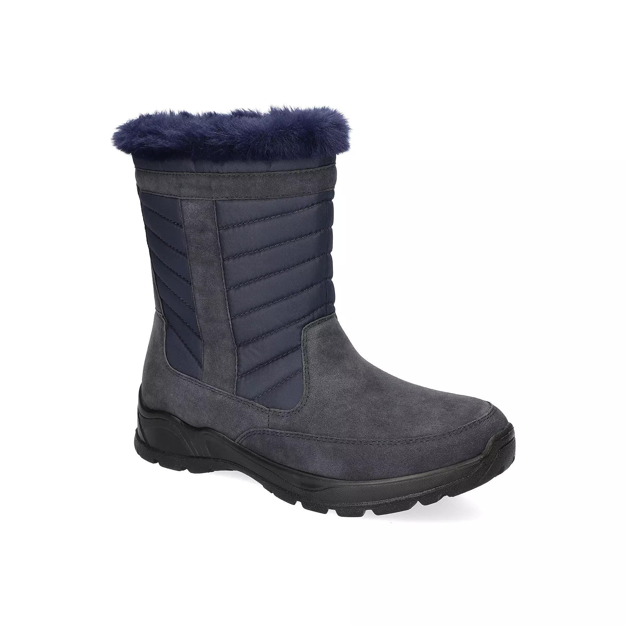Easy Street Frazer Waterproof Women's Boots, Size: 7.5, Gray Suede Product Image