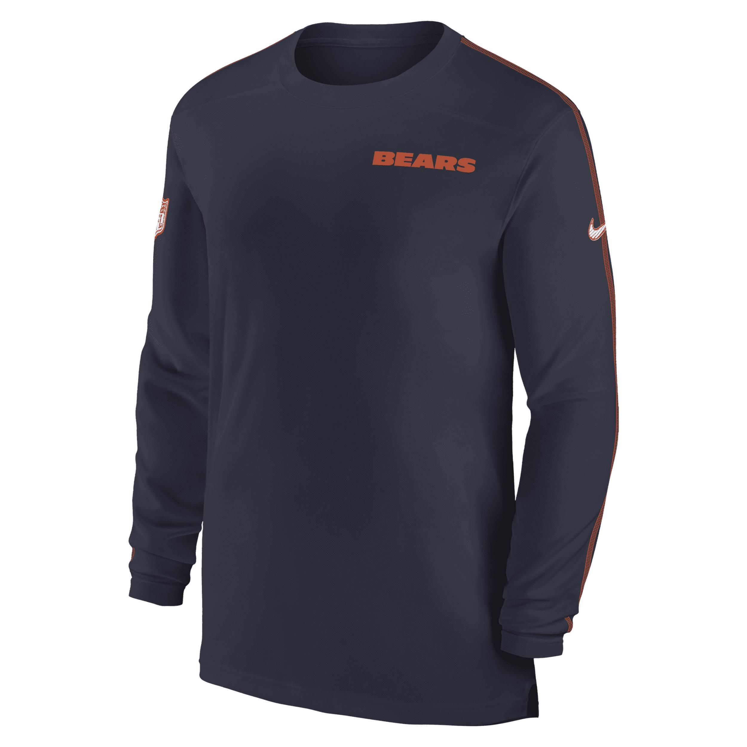 Las Vegas Raiders Sideline Coach Nike Men's Dri-FIT NFL Long-Sleeve Top Product Image