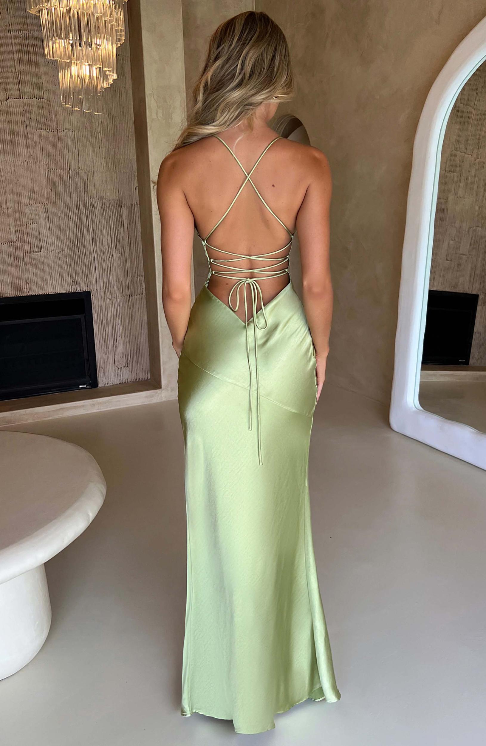 Isobel Maxi Dress - Sage Product Image