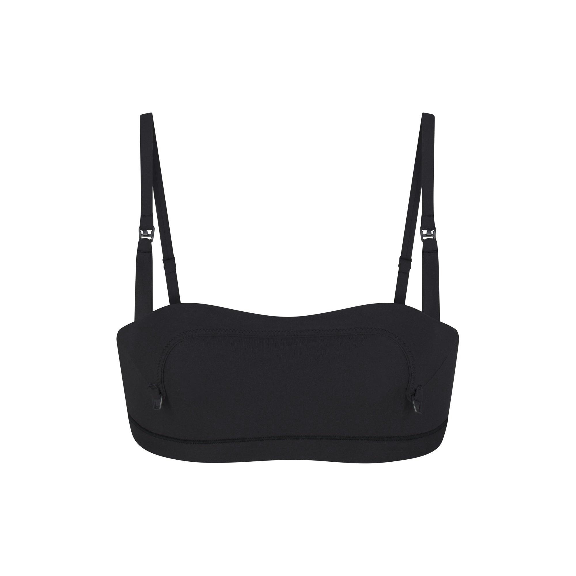 FITS EVERYBODY MATERNITY NURSING SCOOP BRALETTE | ONYX Product Image