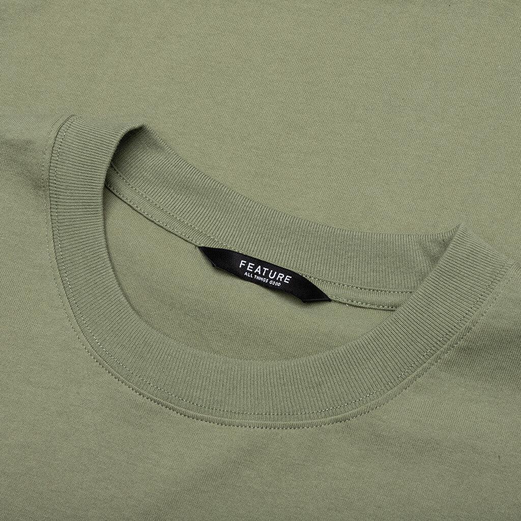 Feature x Wynn Plaza Tee - Oil Green Male Product Image