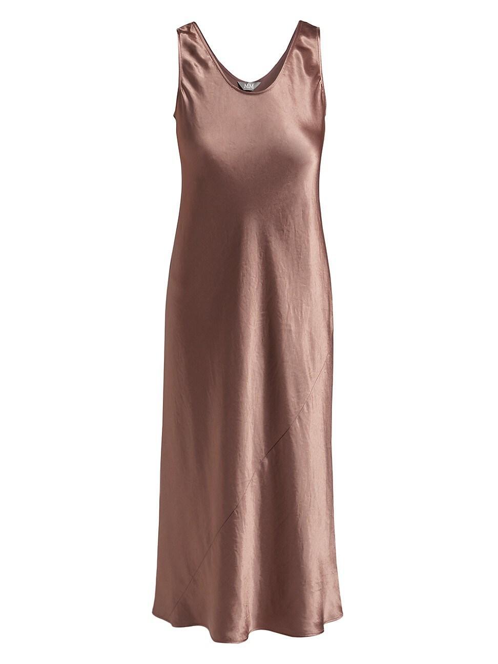 Womens Talete Satin Midi Slip dress Product Image