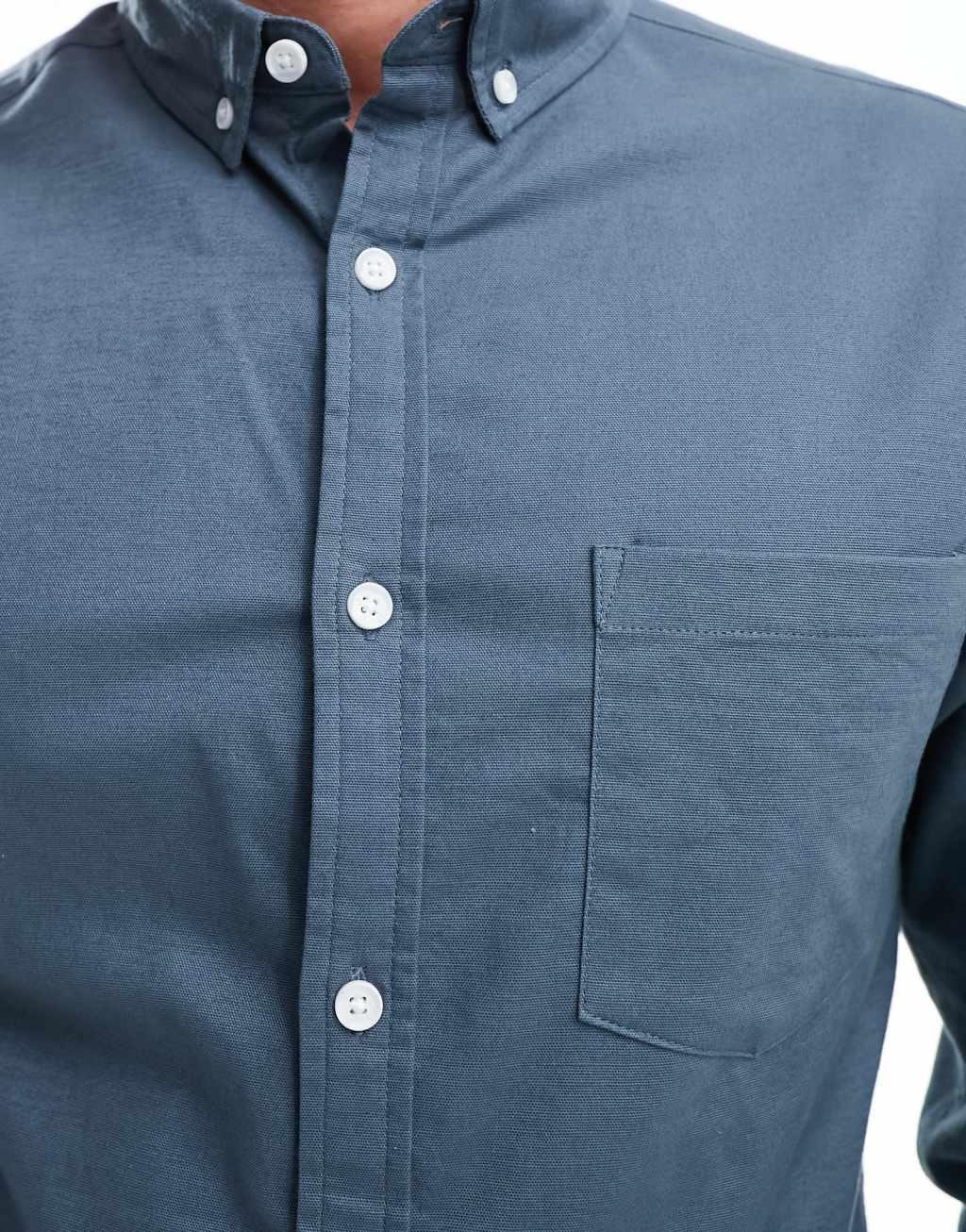 ASOS DESIGN slim fit oxford shirt Product Image