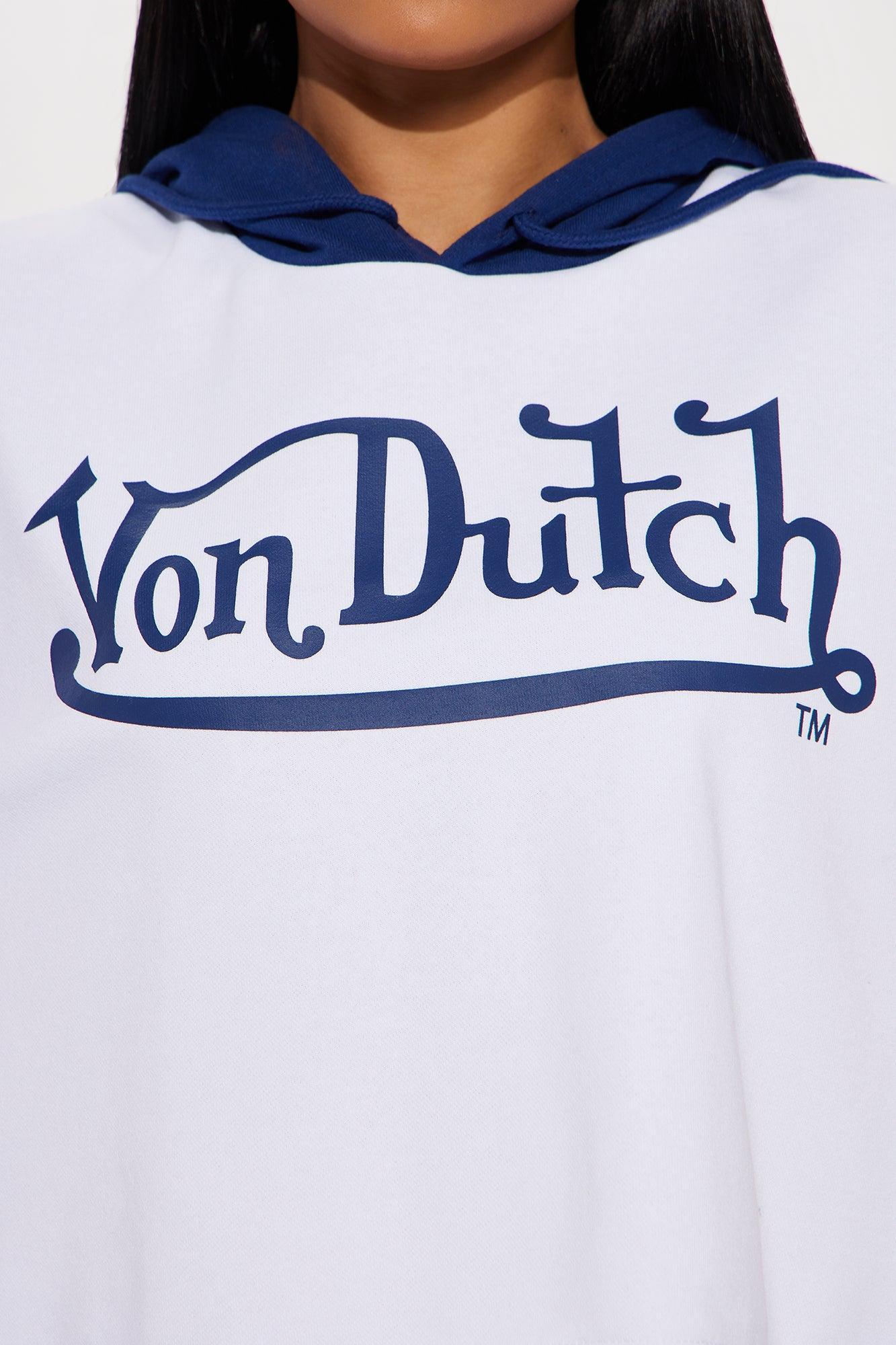 Von Dutch Fire Rhinestone Hoodie - Multi Color Product Image