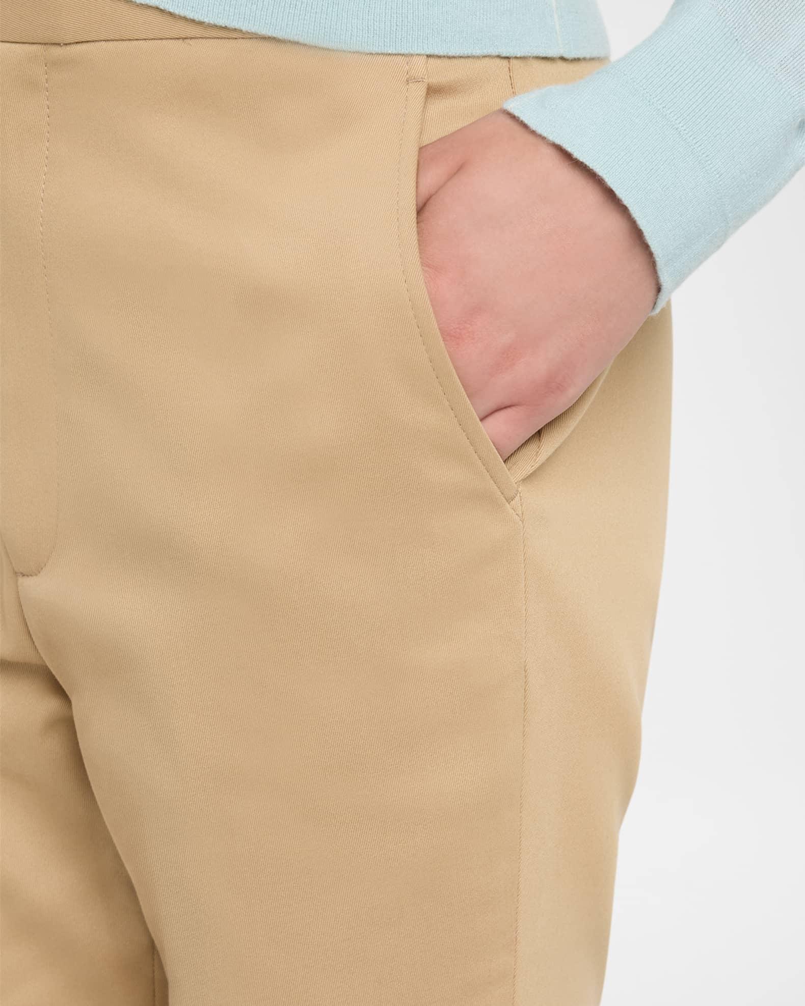 High-Rise Kickflare Crop Trousers Product Image