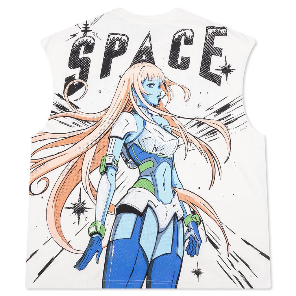BB Space Sleeveless Knit - White Male Product Image