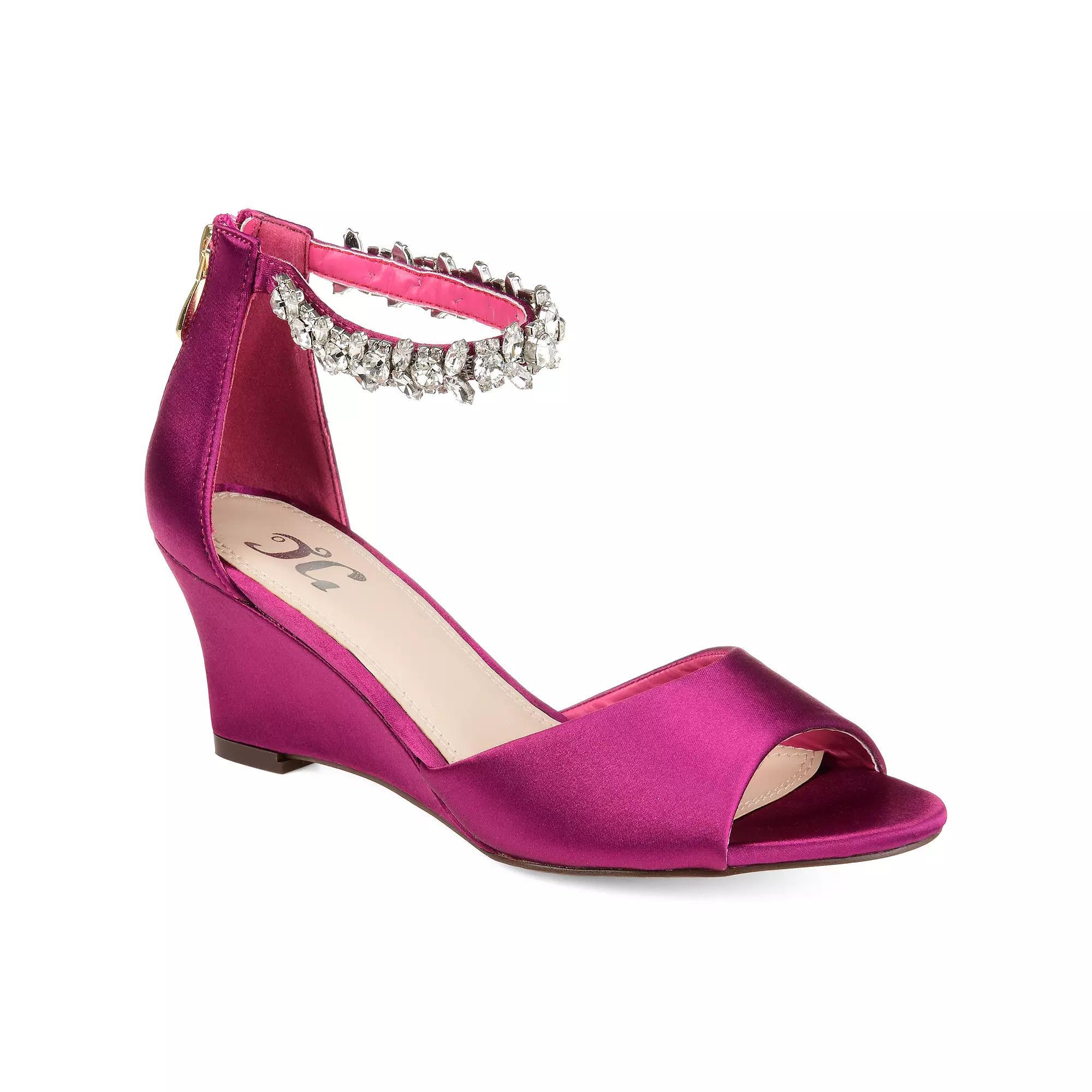 Journee Collection Womens Connor Wedge Sandal Product Image