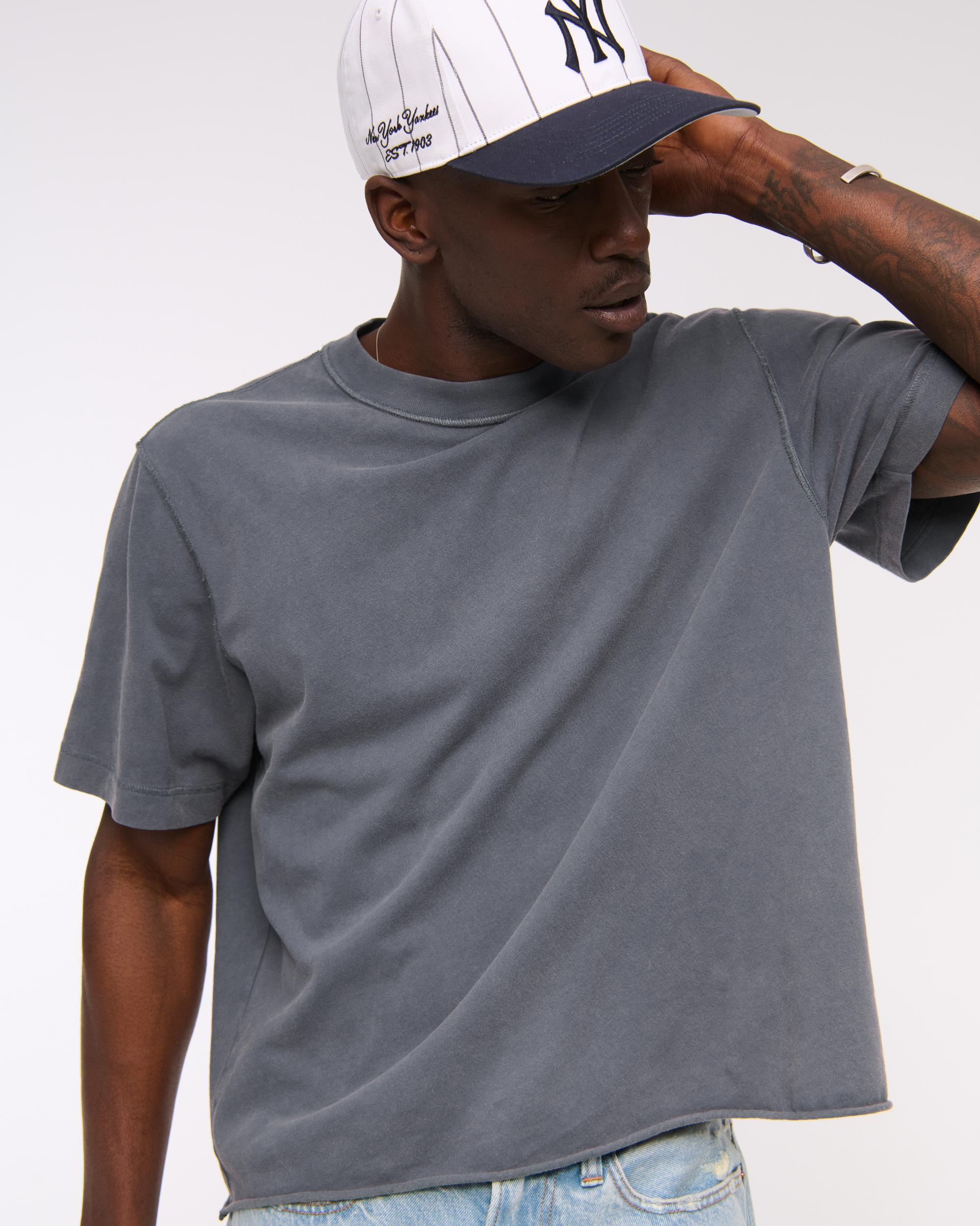 Vintage-Inspired Cropped Tee Product Image