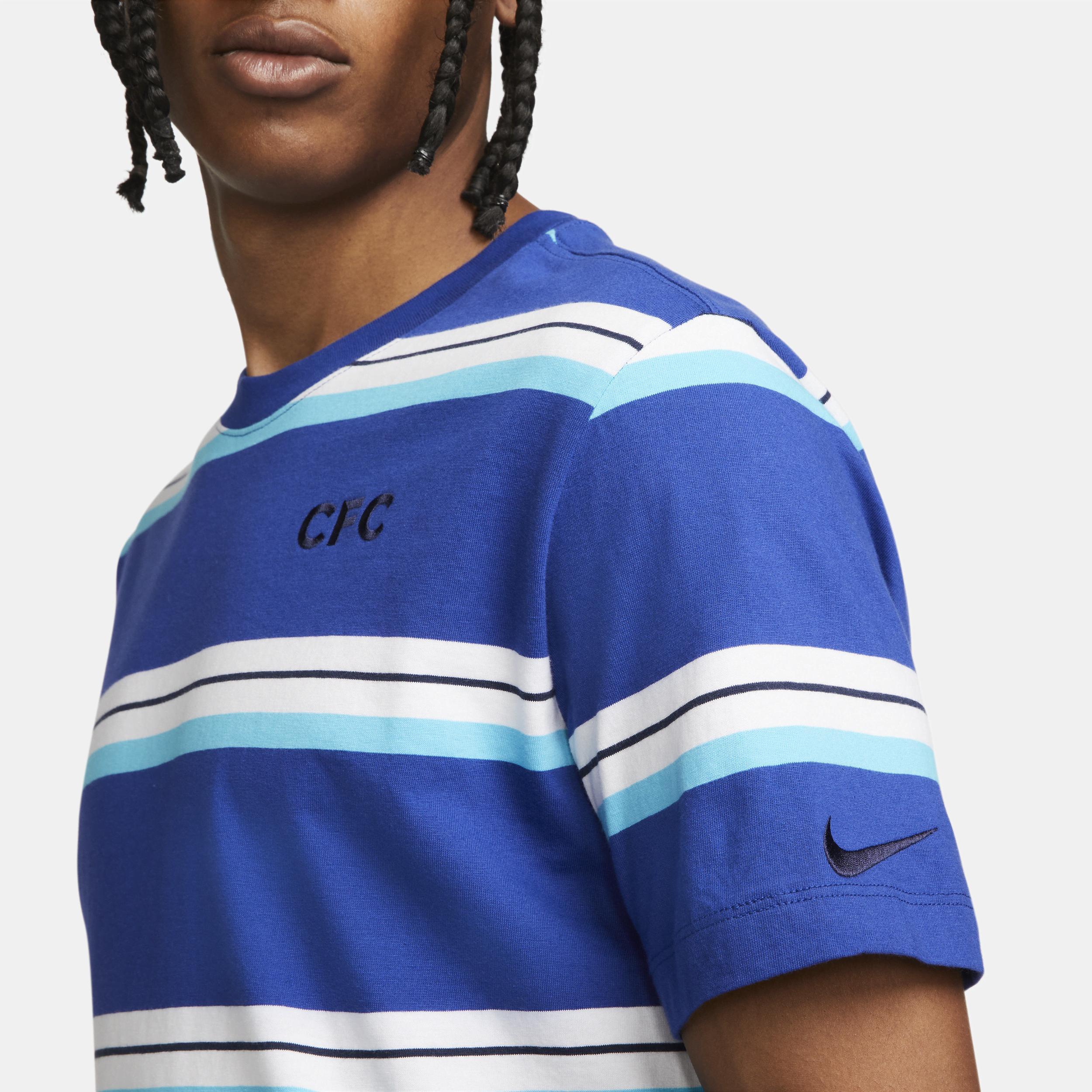 Men's Nike Blue Chelsea Ignite T-Shirt, Size: Medium, Chl Blue Product Image