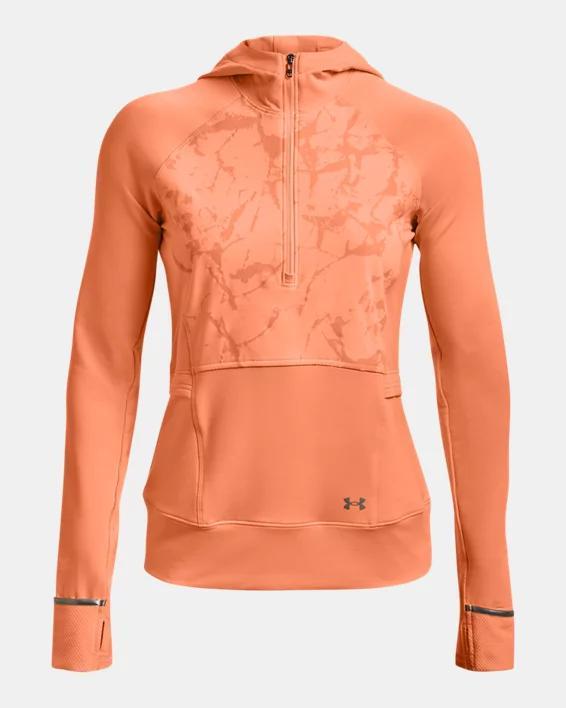 Women's UA OutRun The Cold Hooded ½ Zip Product Image
