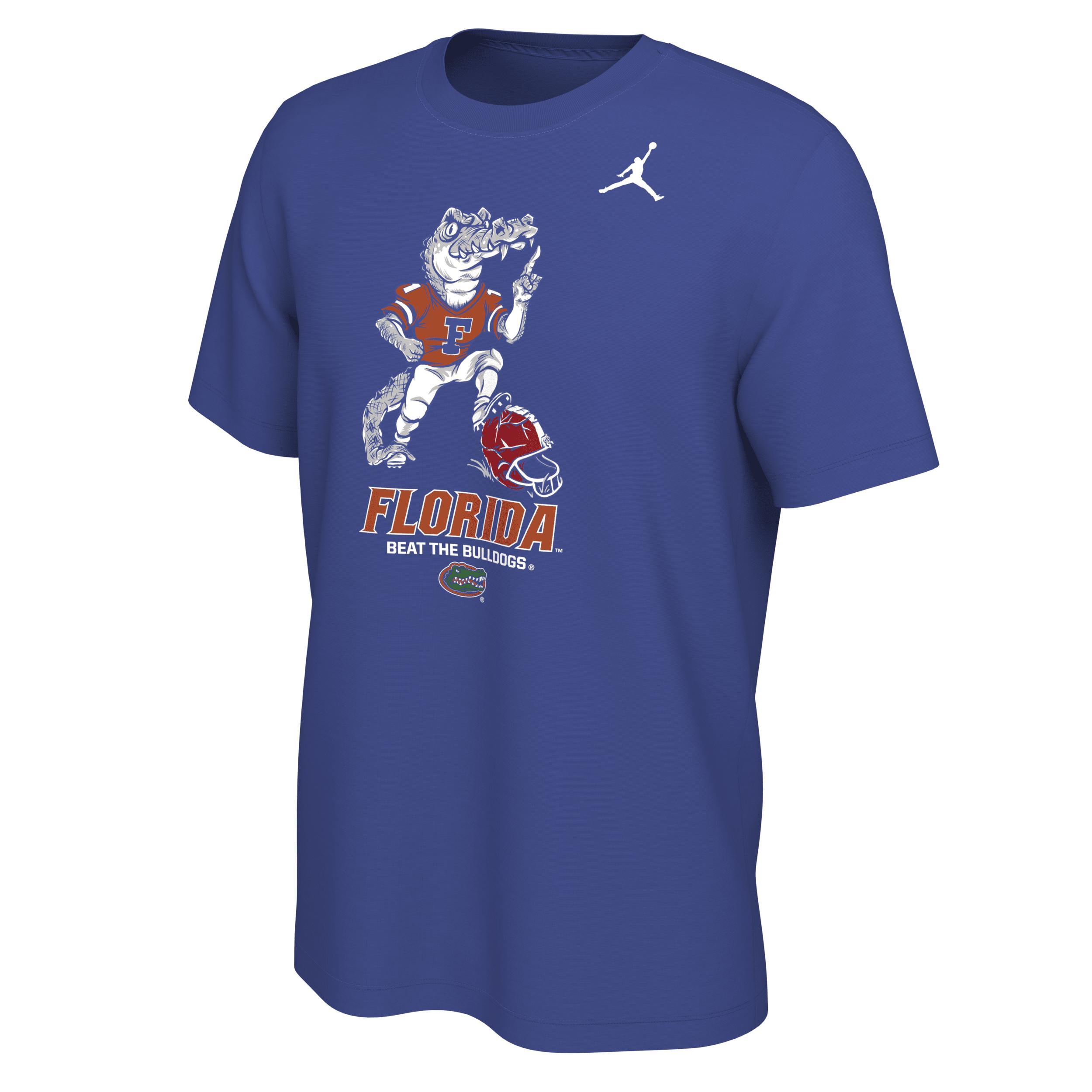 Men's Nike Royal Florida Gators FL/GA Rivalry T-Shirt, Size: Large, Blue Product Image