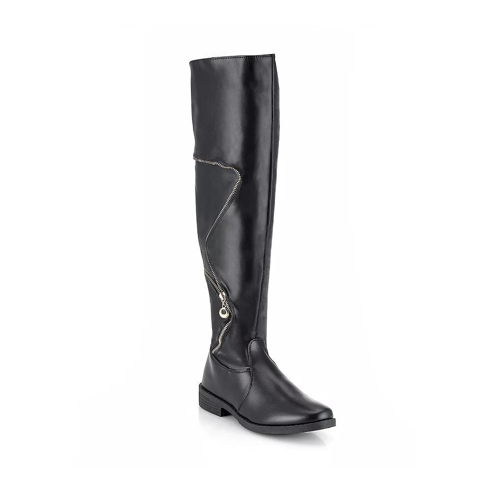 Henry Ferrera Charm-506 Womens Knee-High Boots Product Image