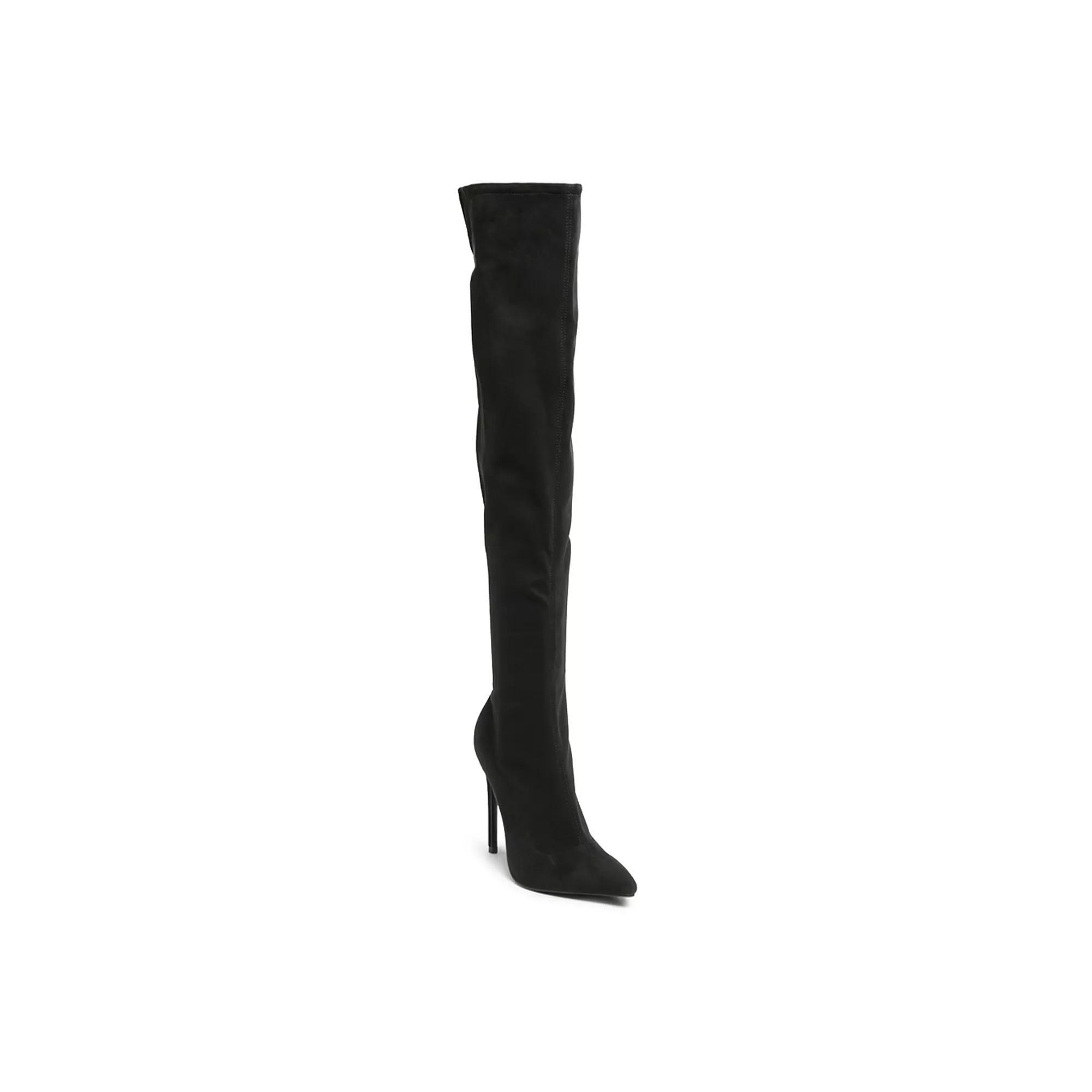 London Rag Madman Women's Thigh-High Boots, Size: 5, Black Product Image
