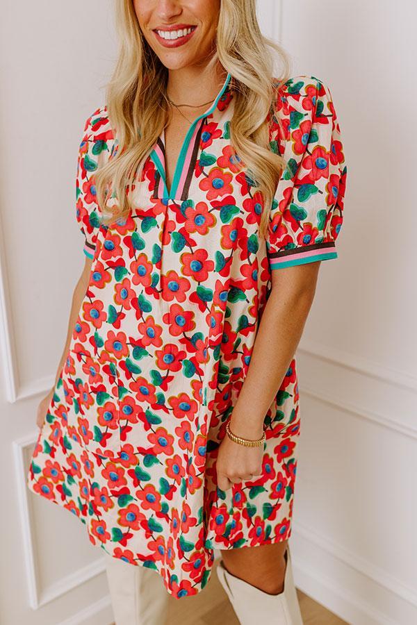 Sweet Blooms Mini Dress Product Image