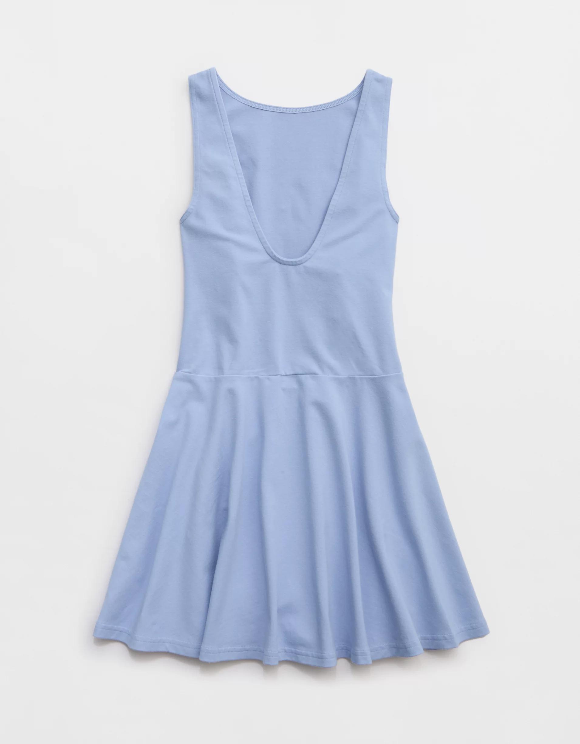 Aerie Low Back Mini Dress Product Image