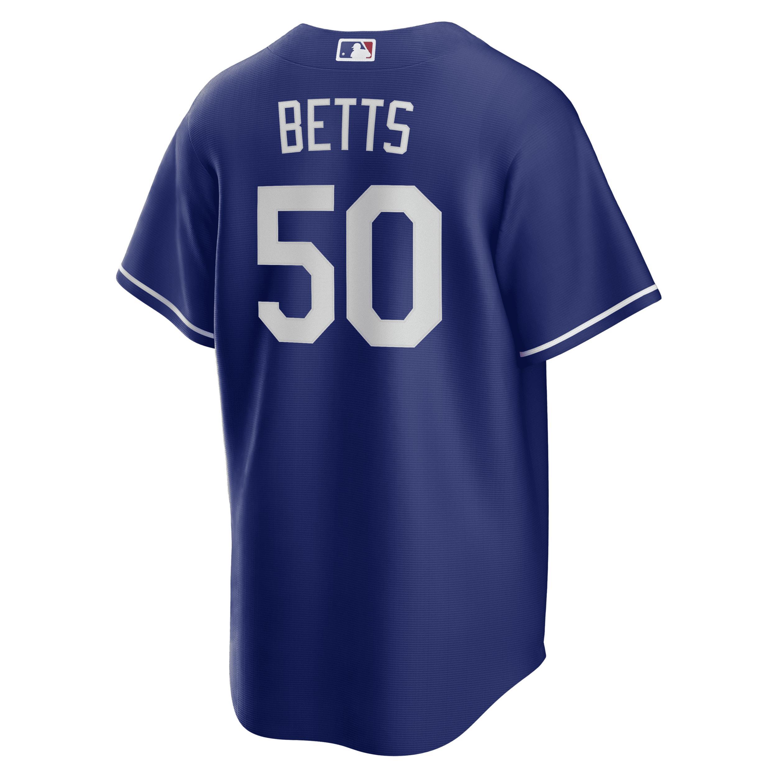 Men's Nike Clayton Kershaw Royal Los Angeles Dodgers Alternate Replica Player Name Jersey, Size: 3XL, Blue Product Image