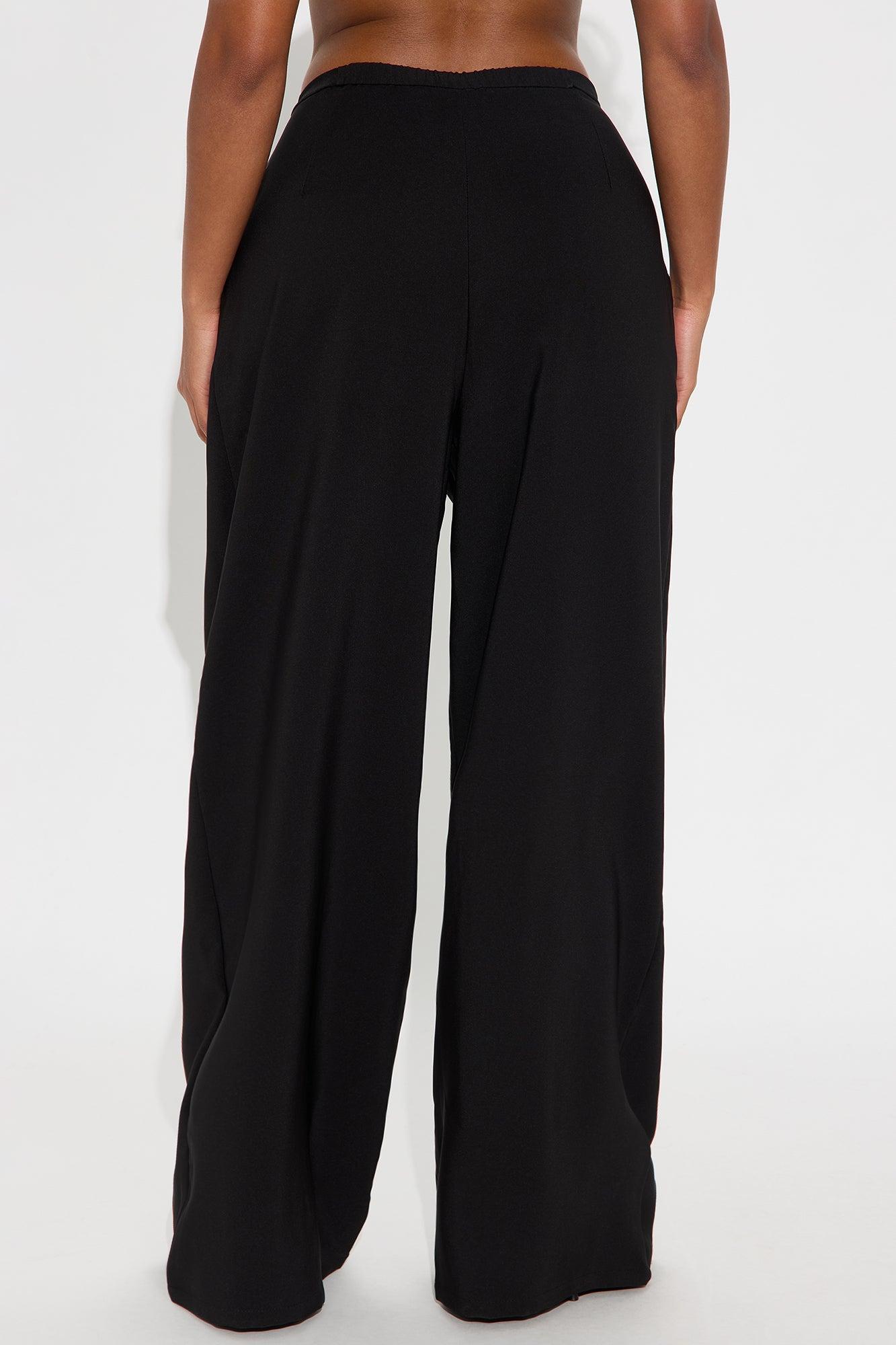 Office Meetings Trouser Pant 31″ - Black Female Product Image
