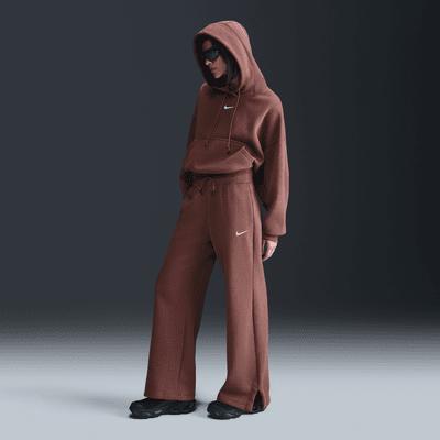Women's Nike Sportswear Phoenix Fleece High-Waisted Wide-Leg Sweatpants Product Image