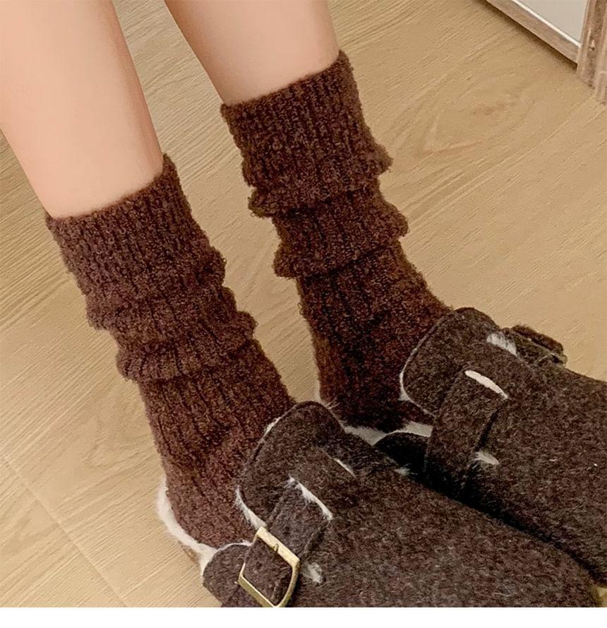 Knit Crew Socks Set Product Image