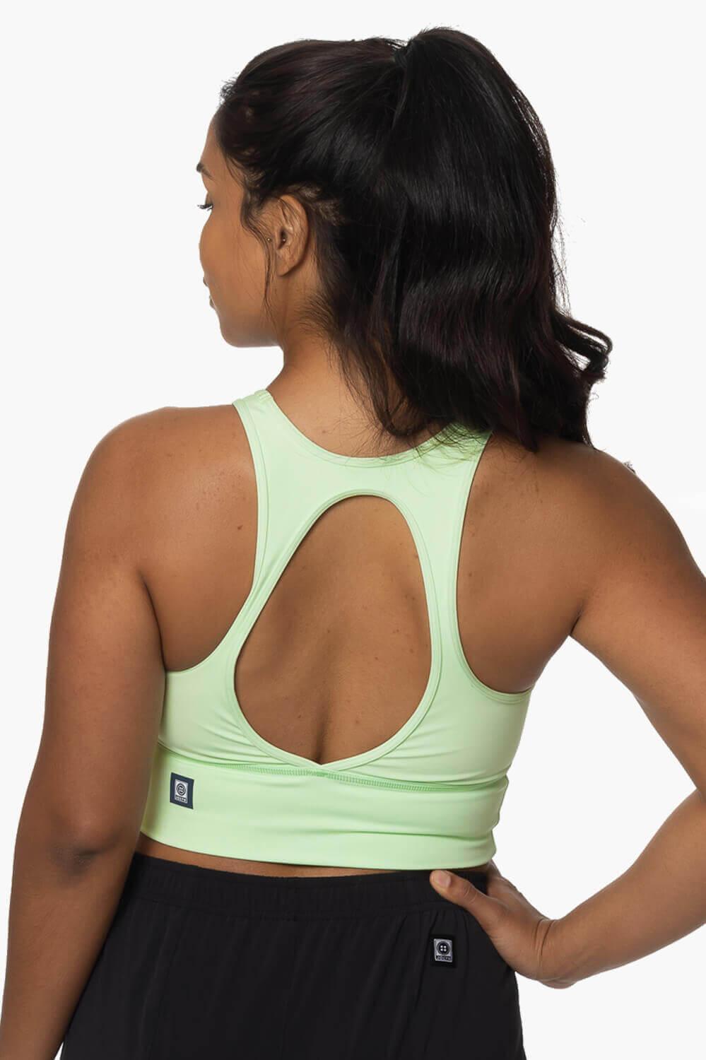 Rae Sports Bra - Turquoise Female Product Image
