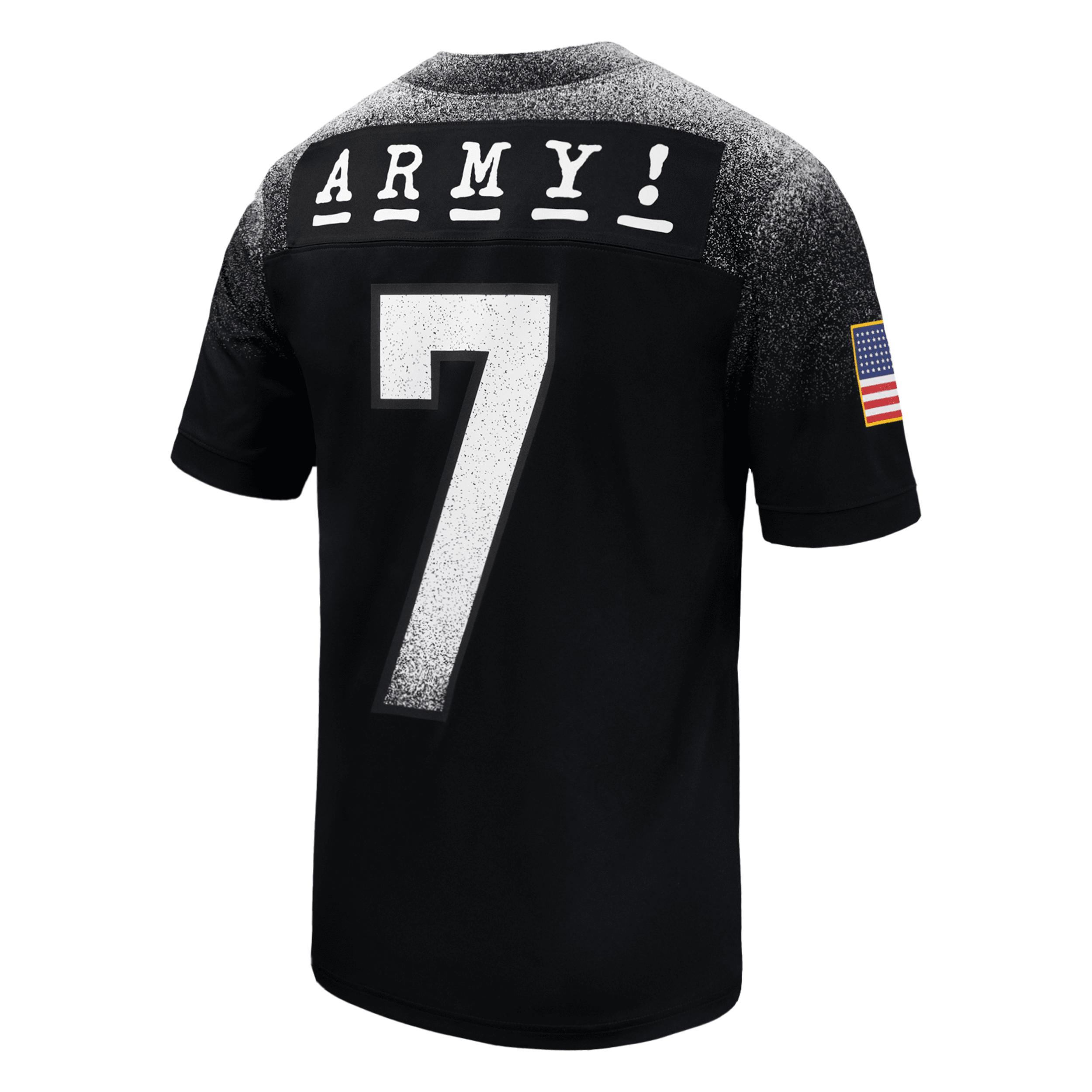 Mens Nike Black Army Black Knights 2024 Rivalry Collection Alternate Untouchable Football Jersey Product Image