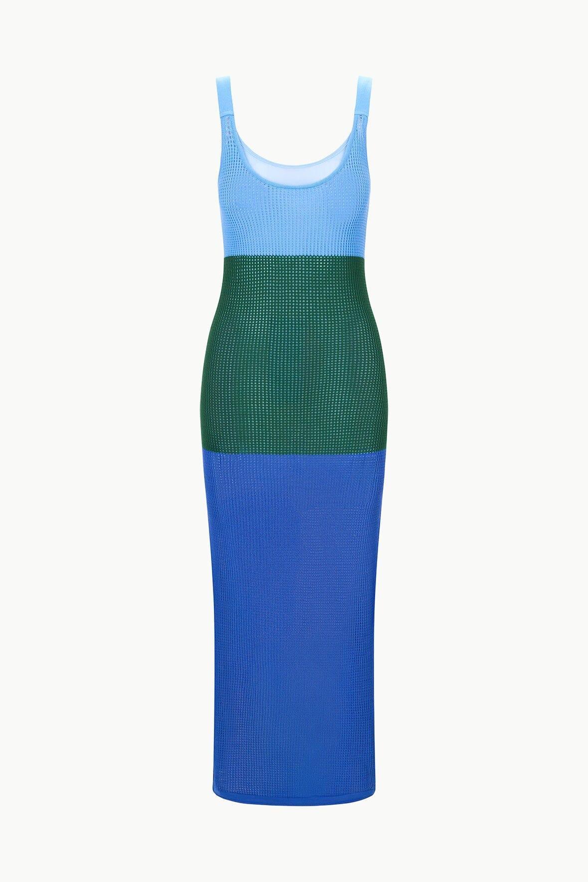 JESSICA MAXI DRESS | DEEP SEA JUNGLE SKY Product Image