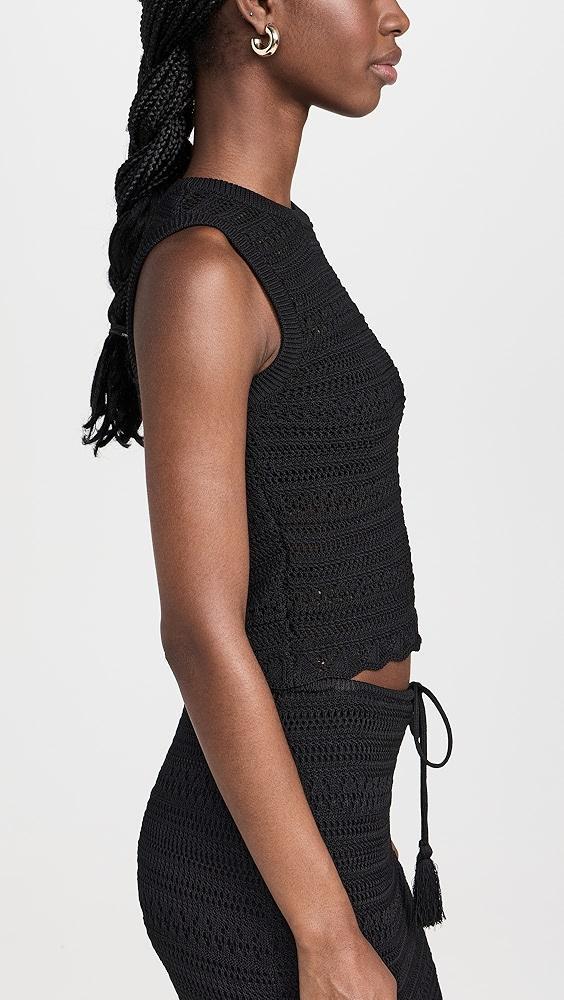 PQ Swim Crochet Top | Shopbop Product Image