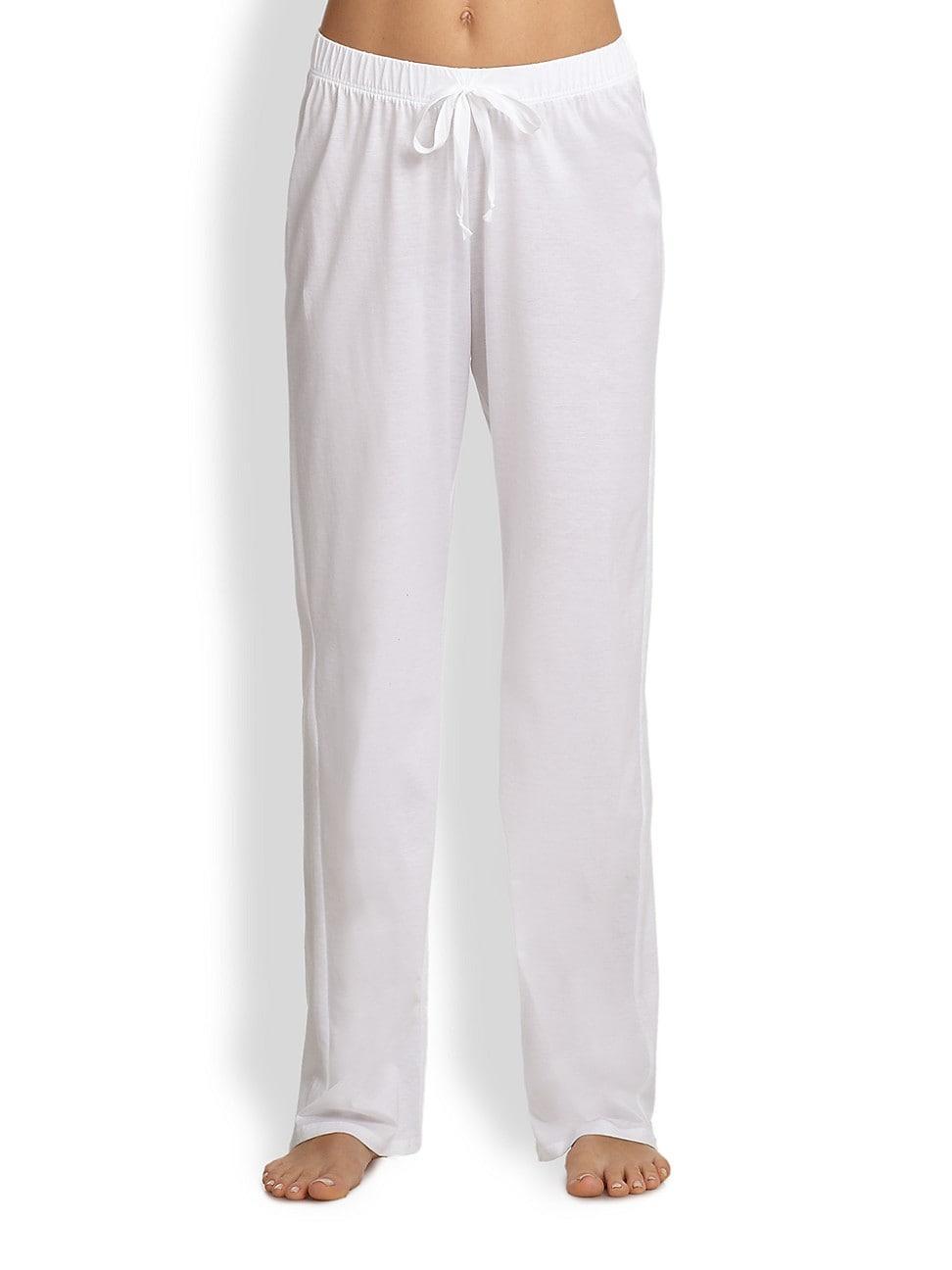 Hanro Cotton Deluxe Drawstring Lounge Pants Product Image