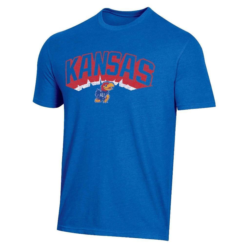 NCAA Kansas Jayhawks Mens Biblend T-Shirt Product Image