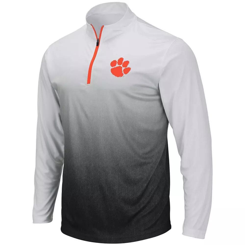 Men's Colosseum Gray Virginia Tech Hokies Magic Team Logo Quarter-Zip Jacket, Size: 2XL, Grey Product Image