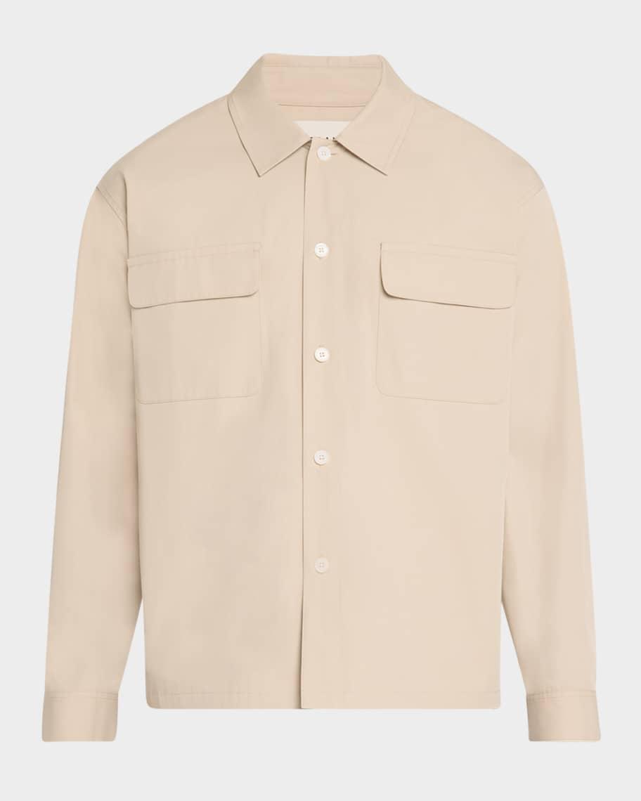Frame Mens Long Sleeve Overshirt Product Image