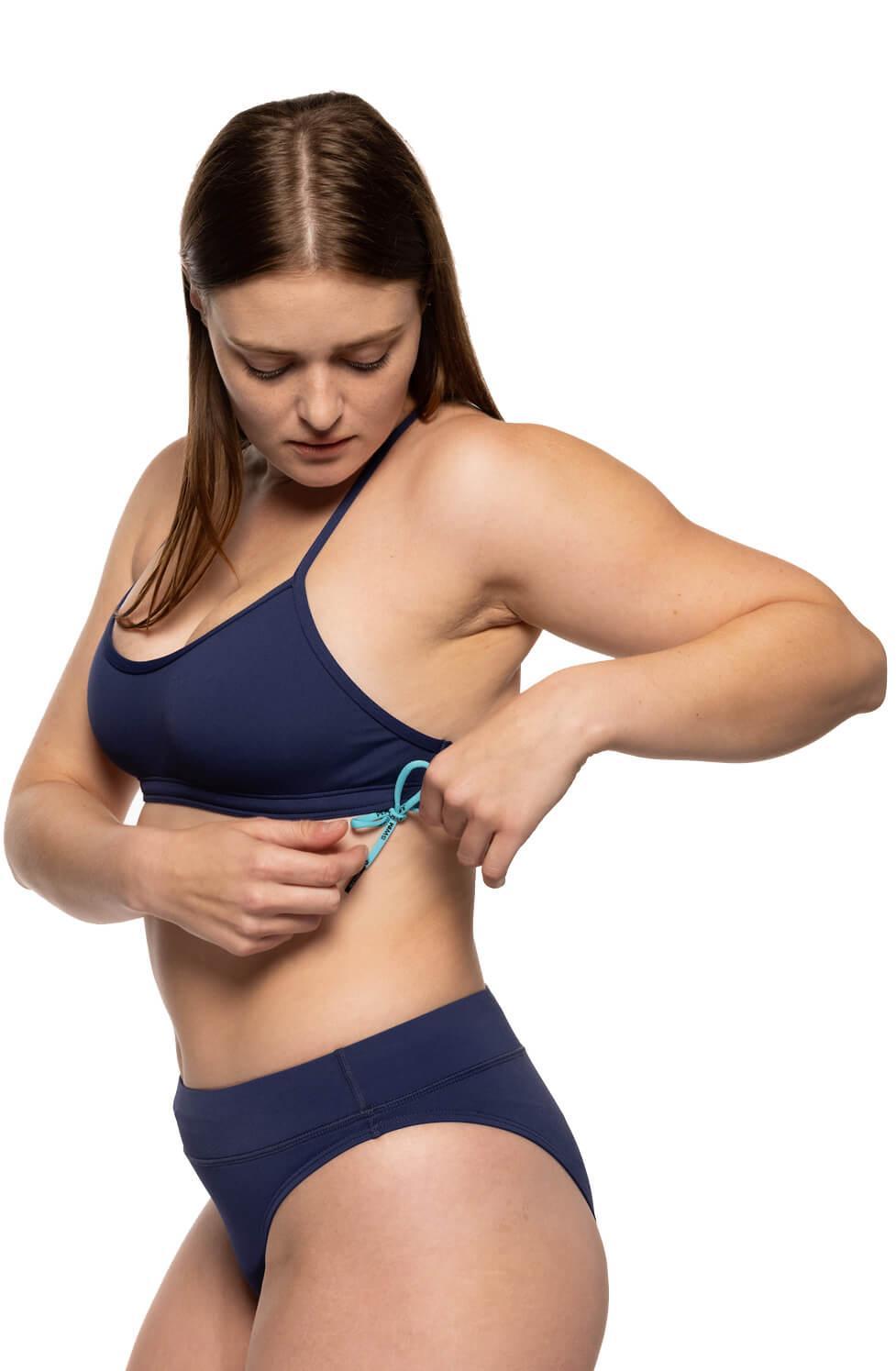 Heidi Bikini Top - Navy Female Product Image
