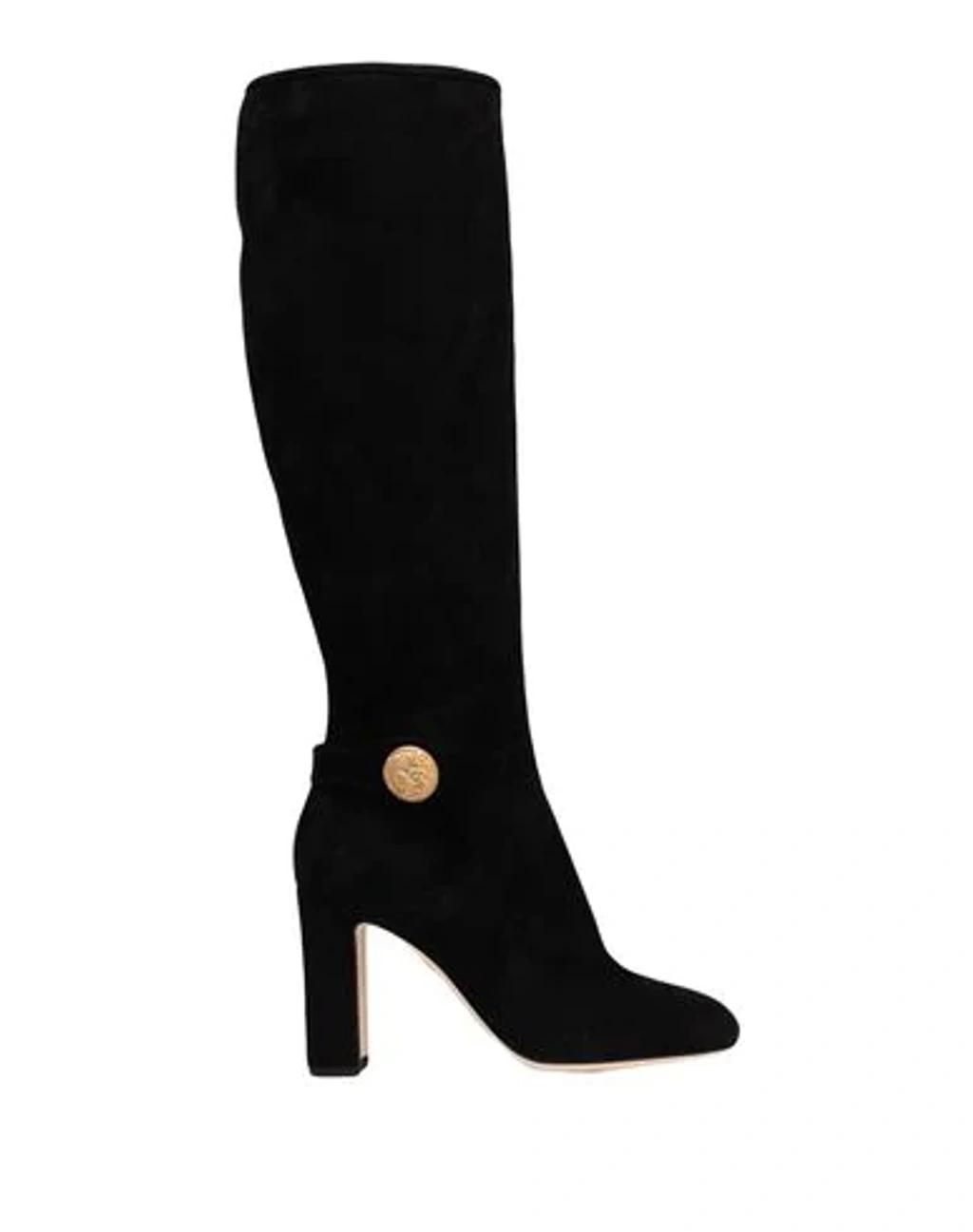 DOLCE & GABBANA Knee Boots In Black Product Image