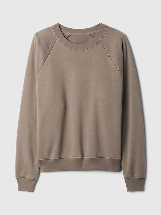 VintageSoft Raglan Sweatshirt Product Image