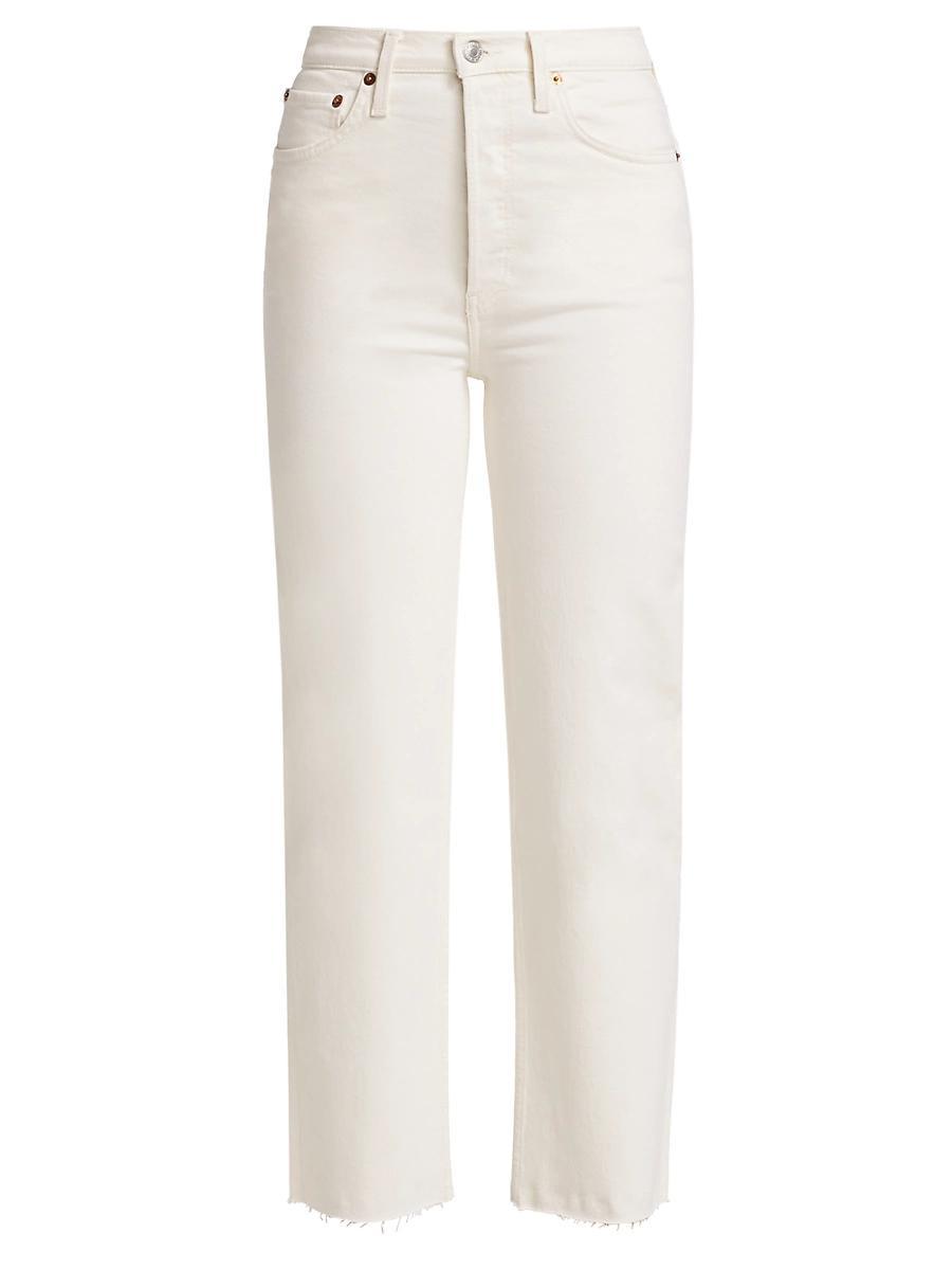Womens 70s Stove Pipe Straight Jeans Product Image