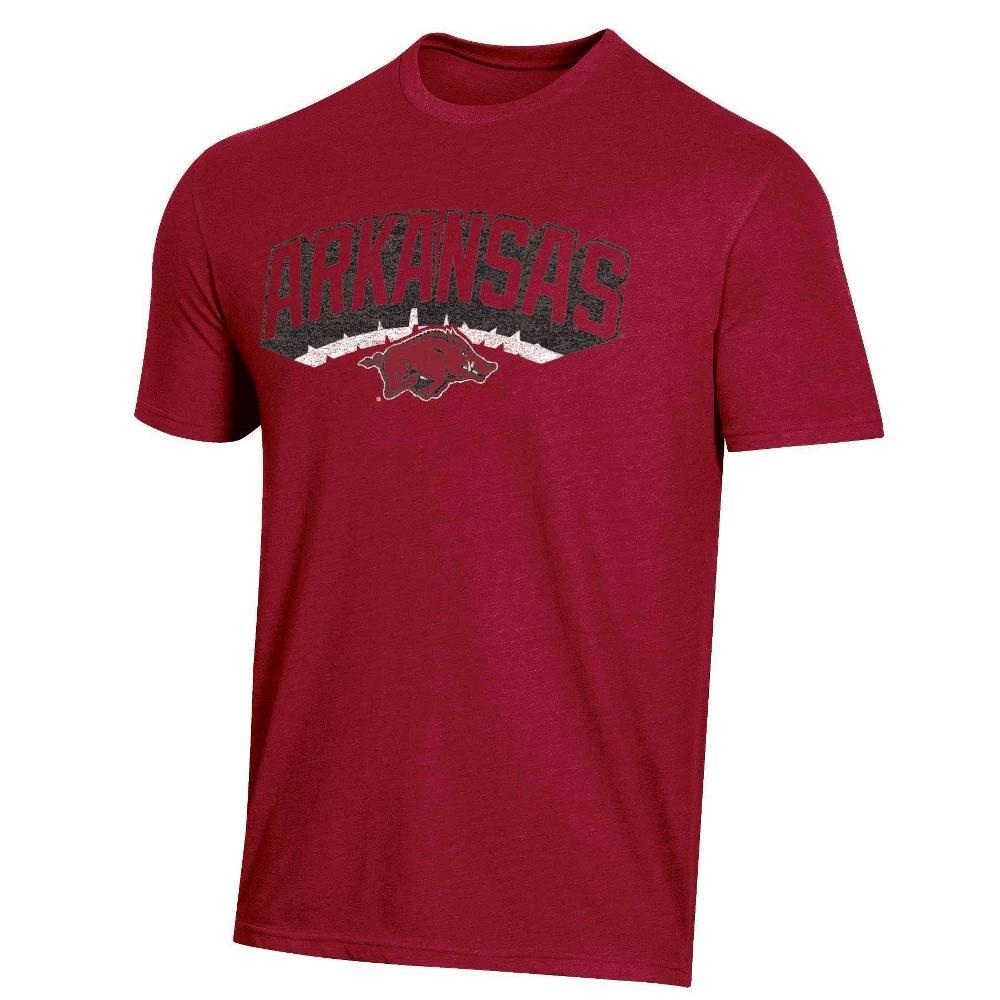 NCAA Arkansas Razorbacks Men's Biblend T-Shirt Product Image