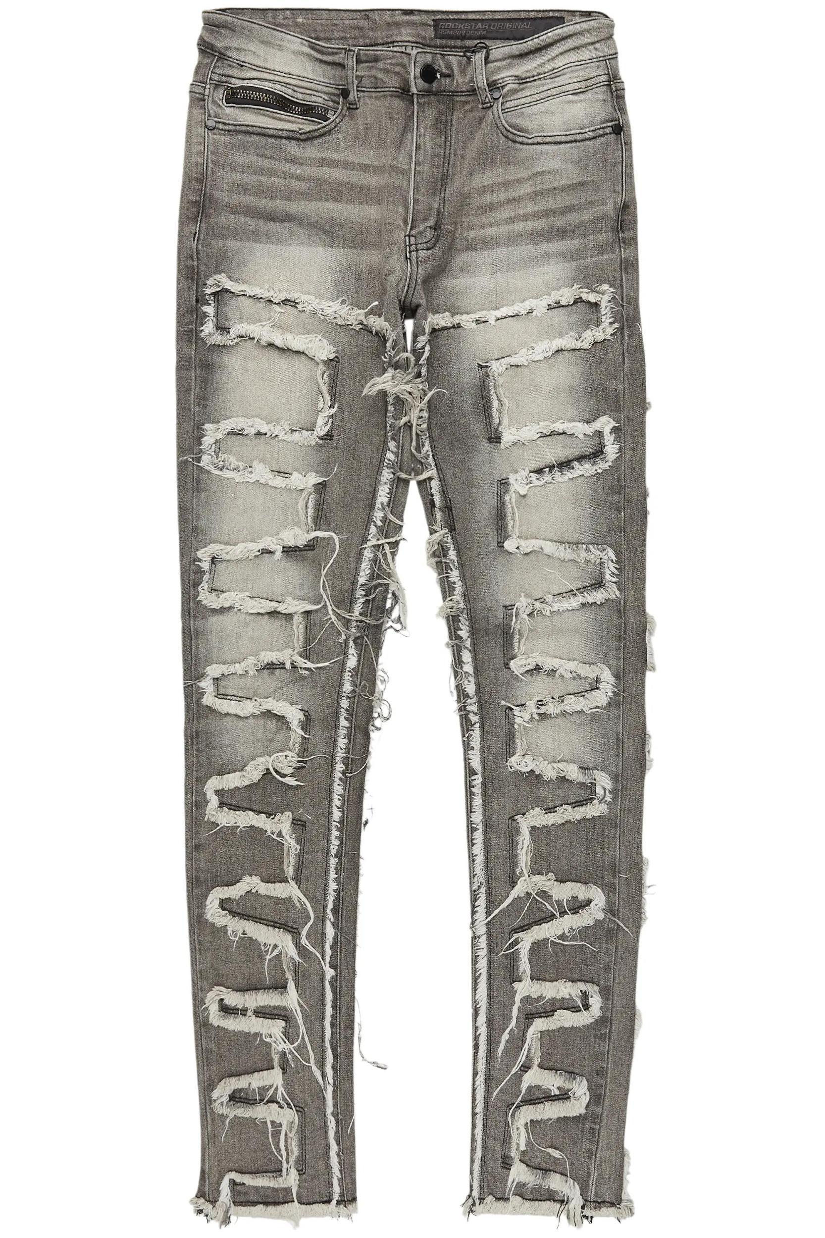 Shake Dark Grey  Slim Fit Jean Male Product Image