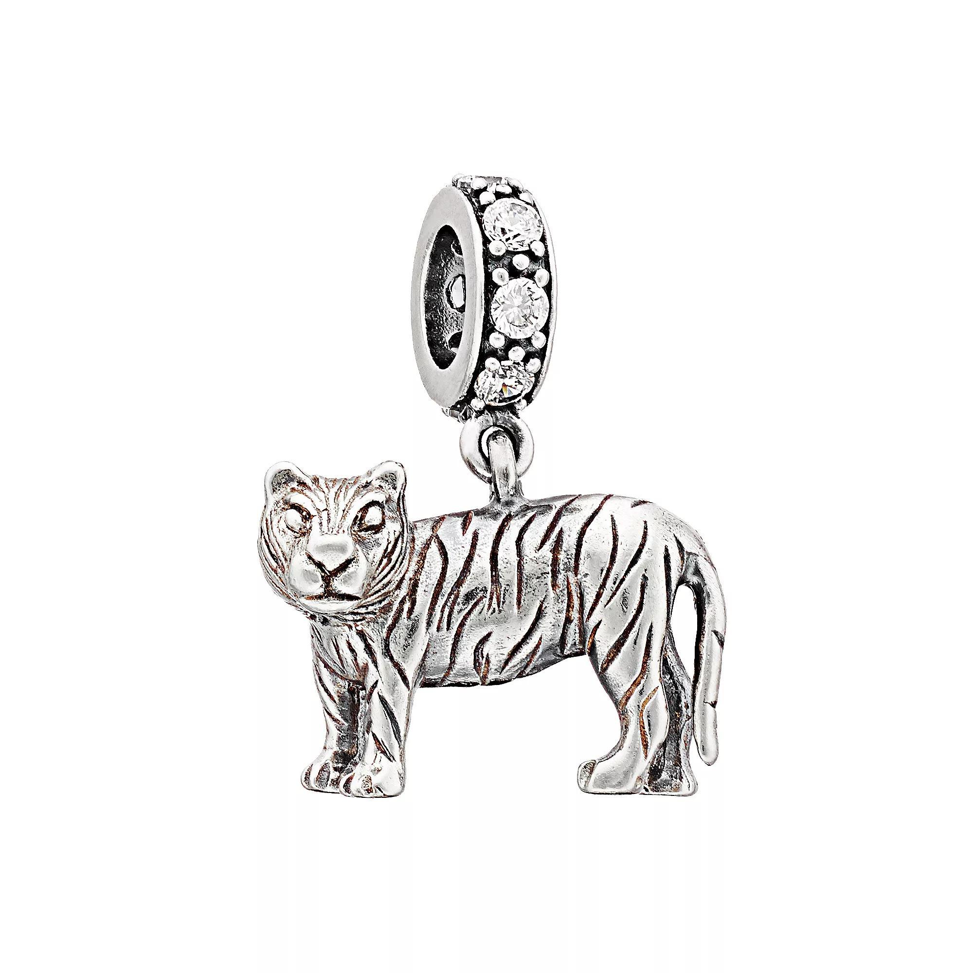 SIRI USA by TJM Sterling Silver Cubic Zirconia Chinese Zodiac Charm, Women's, Sheep Product Image