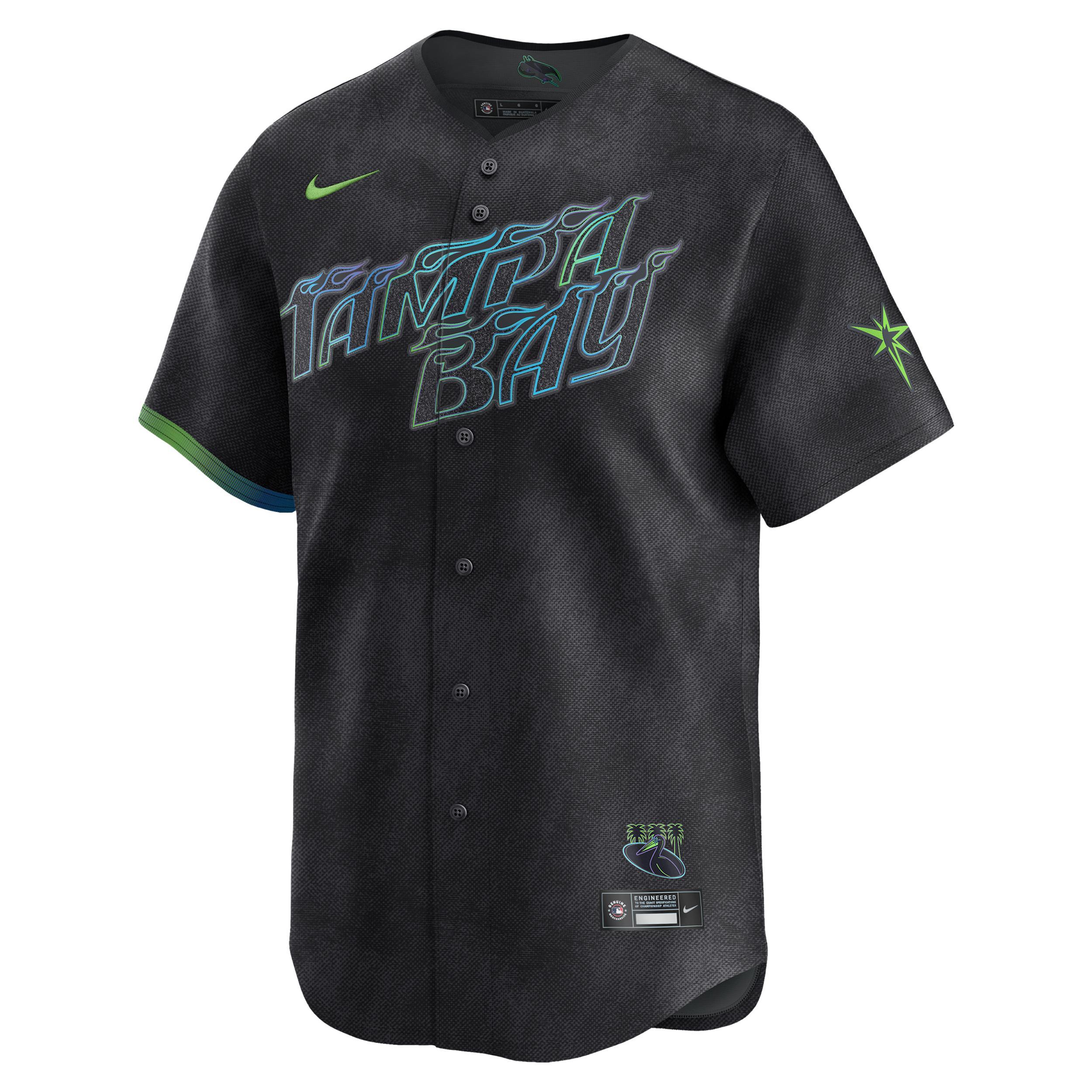 Tampa Bay Rays City Connect Nike Men's Dri-FIT ADV MLB Limited Jersey Product Image